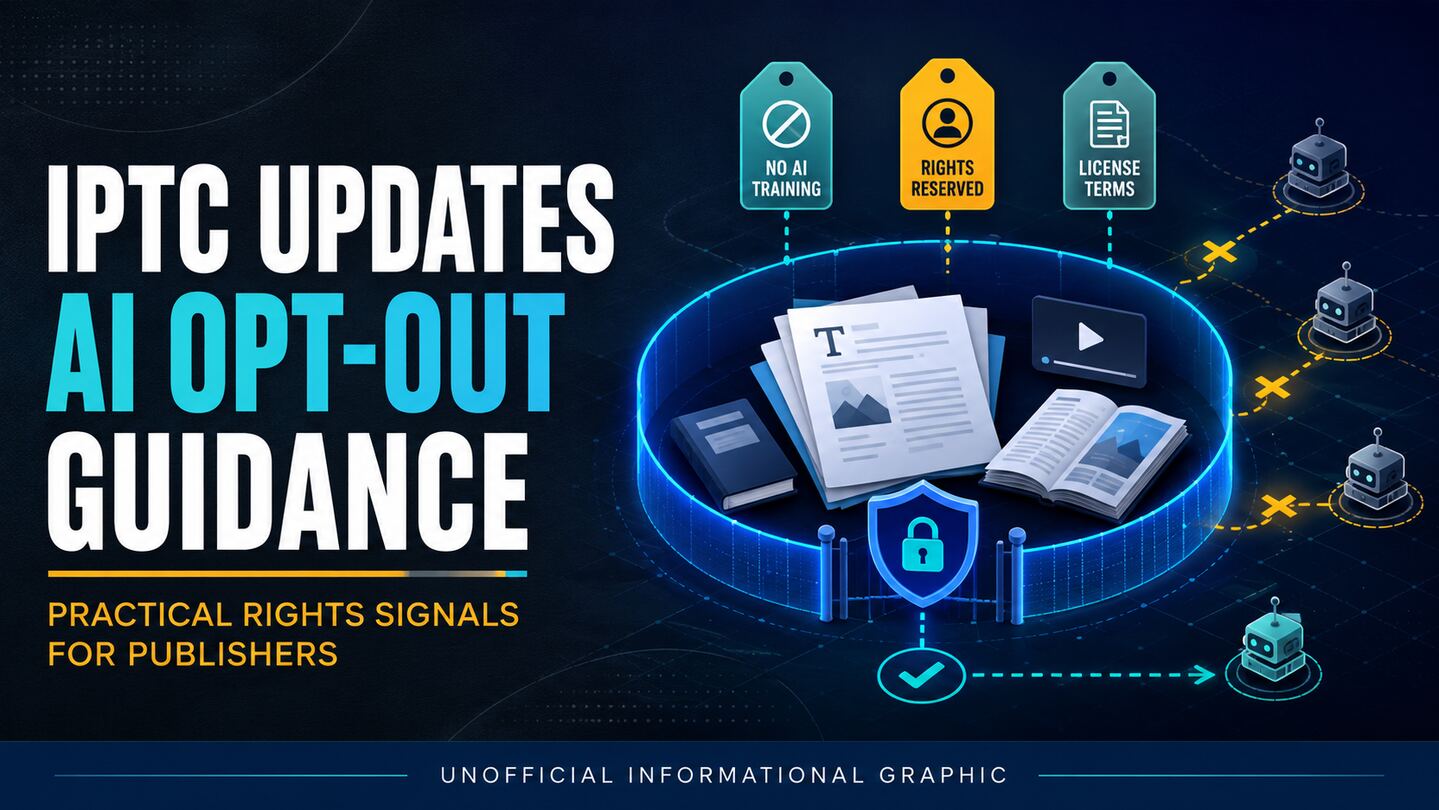 IPTC Updates Generative AI Opt-Out Guidance for Publishers