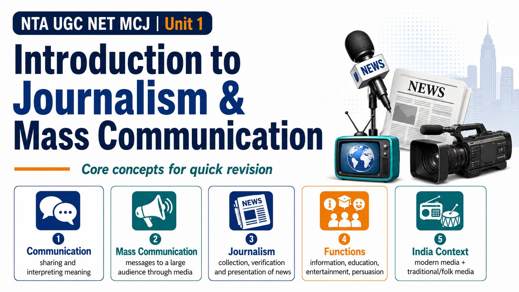 Introduction to Journalism & Mass Communication