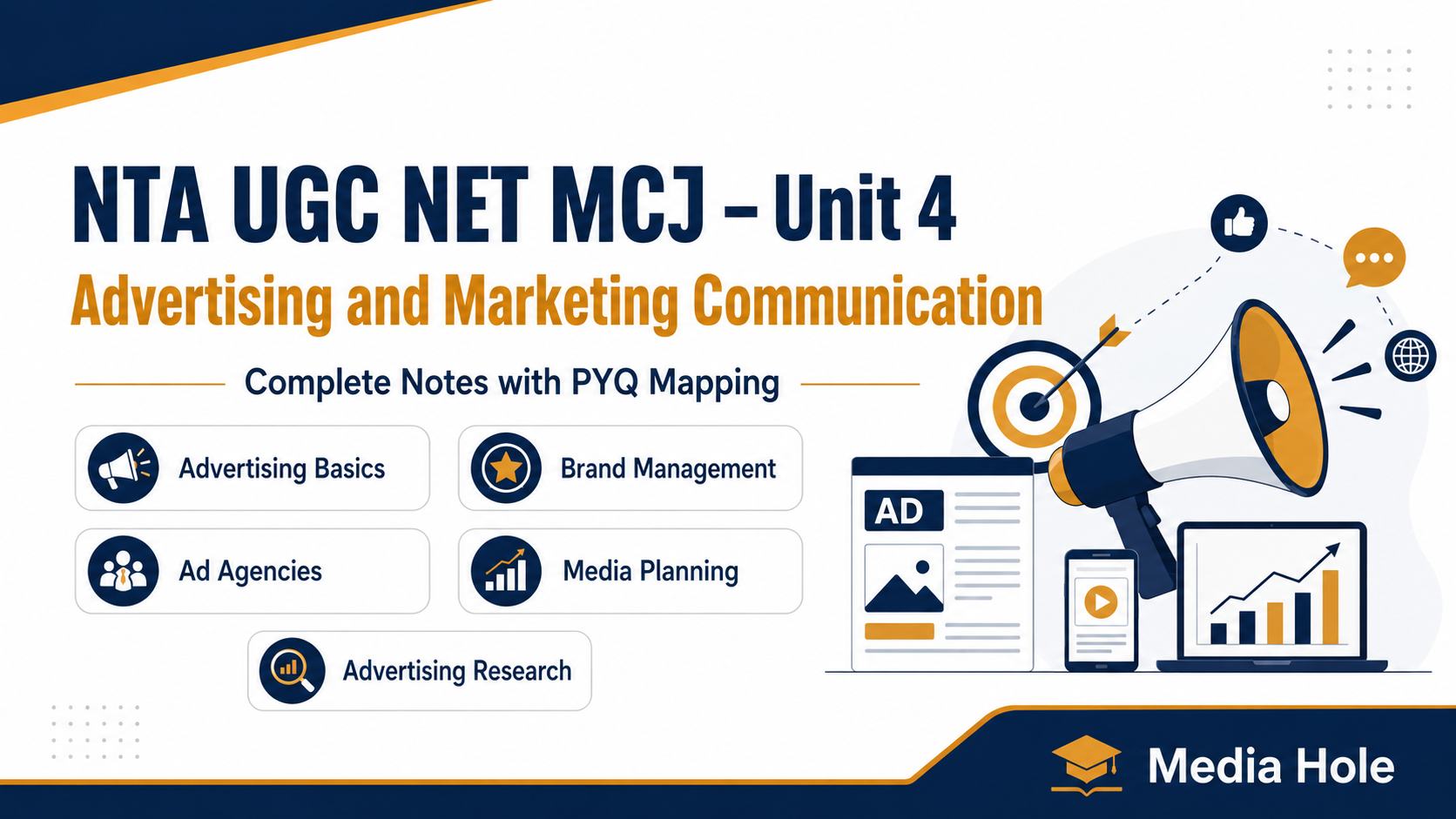 NTA UGC NET MCJ Unit 4: Advertising and Marketing Communication