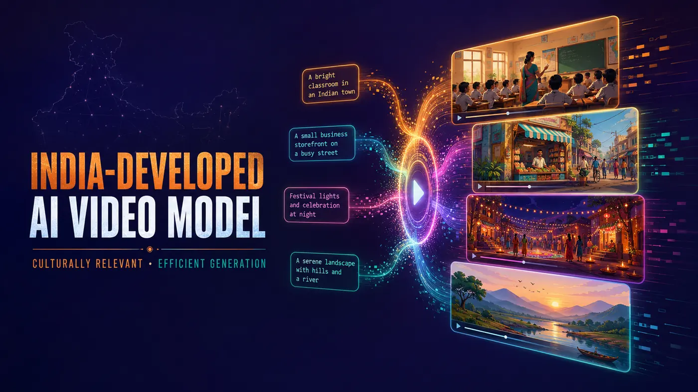 IndiaAI-Backed Varya Model Targets Affordable and Culturally Relevant AI Video