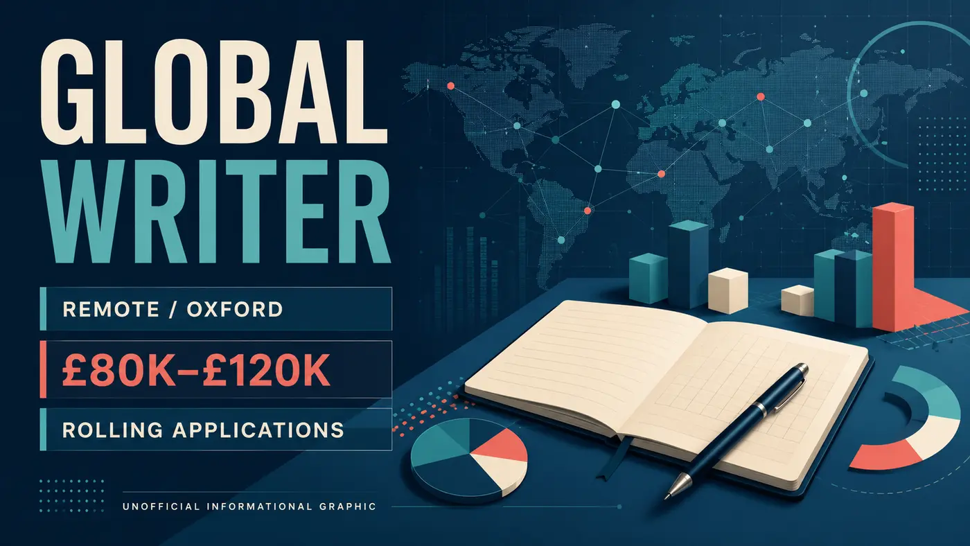 Our World in Data Writer — Global Remote or Oxford