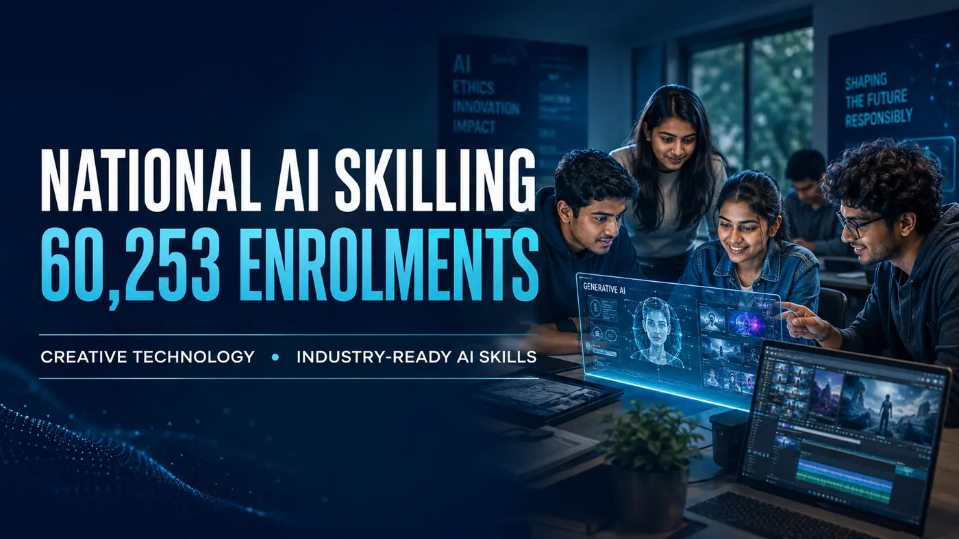 National AI Skilling Initiative Crosses 60,253 Enrolments